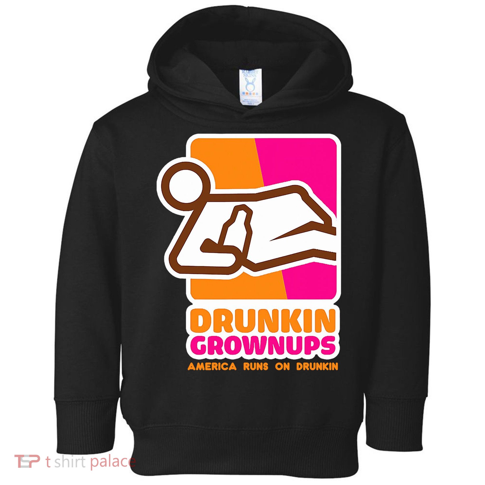 Drunkin Grownups Adult Party Sarcastic Drinking Toddler Hoodie
