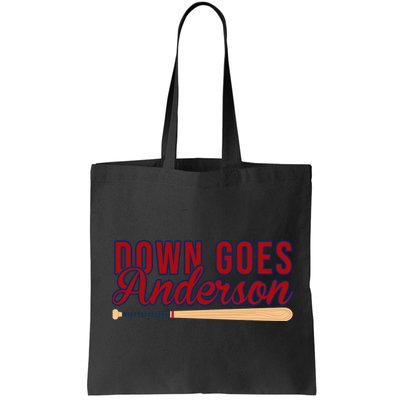 Down Goes Anderson Baseball Bat Bag
