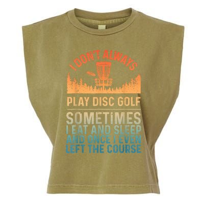 Disc Golf Art Disc Golf Player Disc Golfer Garment-Dyed Women's Muscle Tee