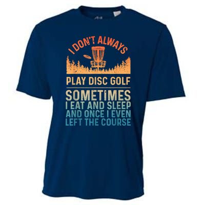 Disc Golf Art Disc Golf Player Disc Golfer Cooling Performance Crew T-Shirt