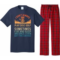 Disc Golf Art Disc Golf Player Disc Golfer Pajama Set