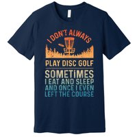 Disc Golf Art Disc Golf Player Disc Golfer Premium T-Shirt