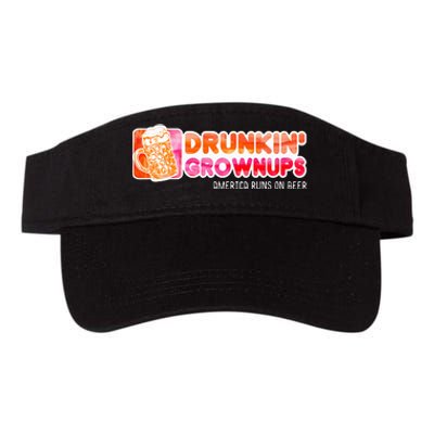 Drunken Grownups American Dad Run On Beer Valucap Bio-Washed Visor