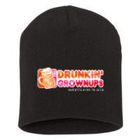 Drunken Grownups American Dad Run On Beer Short Acrylic Beanie