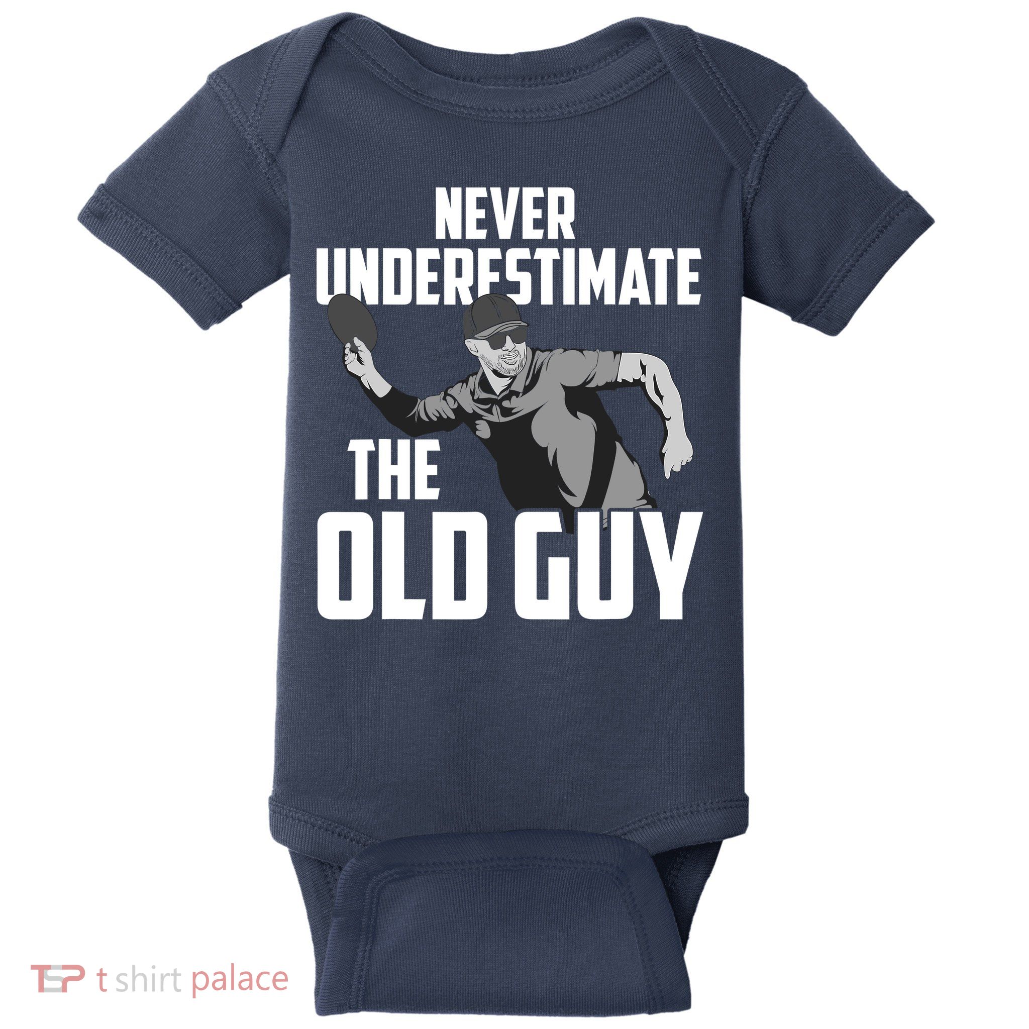 Disc Golf Art For Dad Disc Golf Lover Disc Golf Player Baby Bodysuit