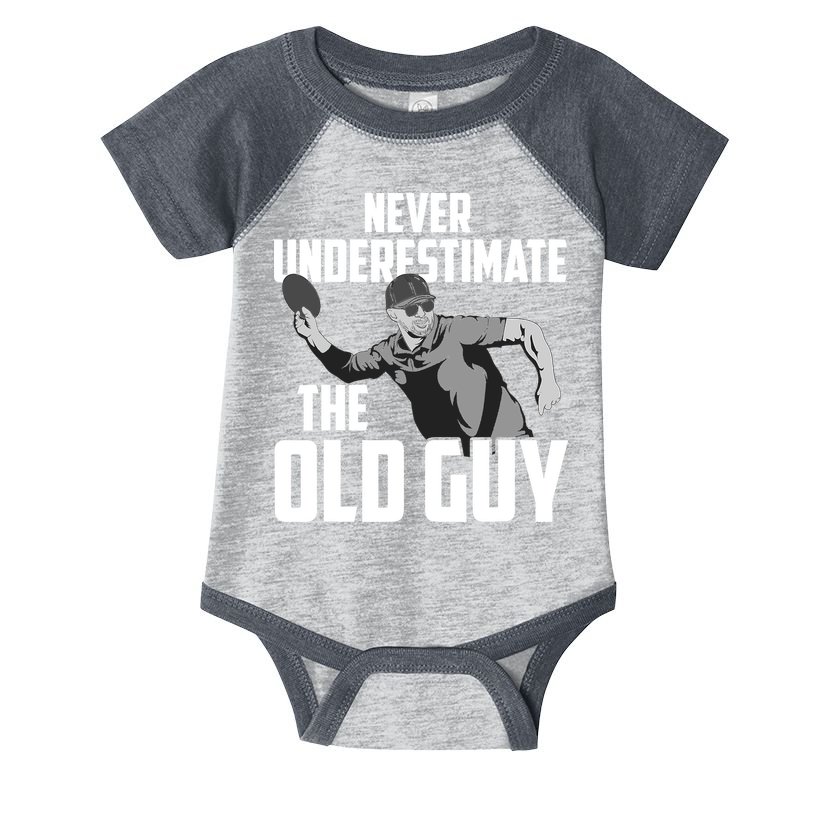 Disc Golf Art For Dad Disc Golf Lover Disc Golf Player Infant Baby Jersey Bodysuit