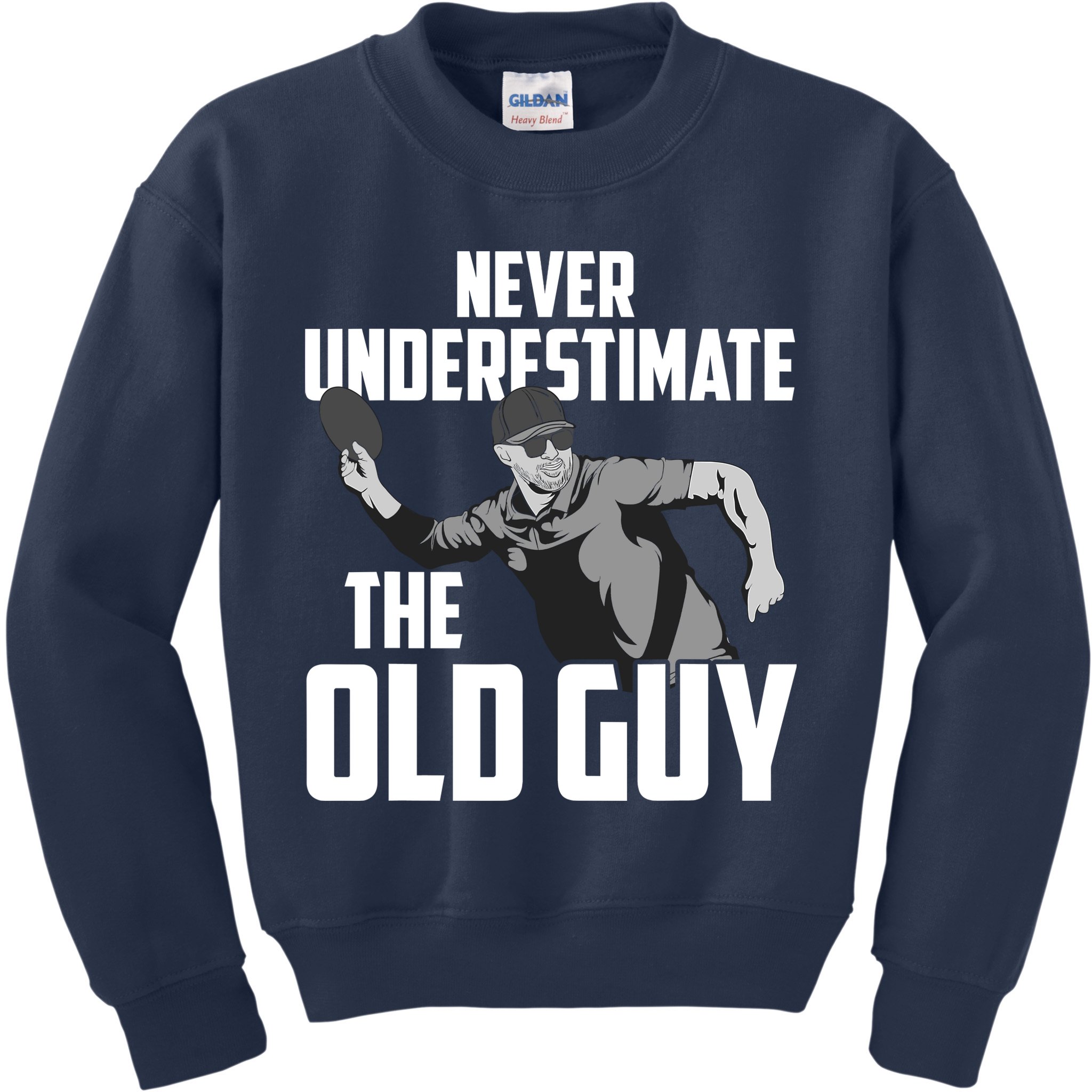 Disc Golf Art For Dad Disc Golf Lover Disc Golf Player Kids Sweatshirt