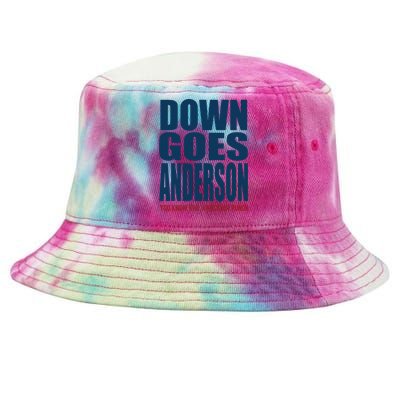 Down Goes Anderson Jose Tie-Dyed Bucket Hat