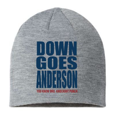 Down Goes Anderson Jose Sustainable Beanie