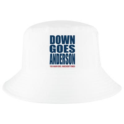 Down Goes Anderson Jose Cool Comfort Performance Bucket Hat