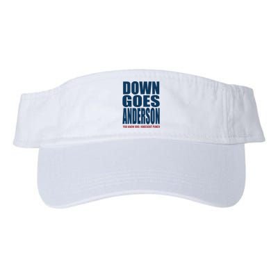 Down Goes Anderson Jose Valucap Bio-Washed Visor