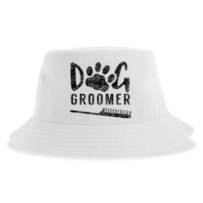 Dog Groomer Animal Salon Grooming Sustainable Bucket Hat