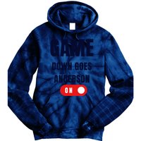 Down Goes Anderson Tie Dye Hoodie