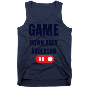 Down Goes Anderson Tank Top