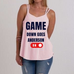 Down Goes Anderson Women's Strappy Tank