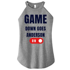 Down Goes Anderson Women's Perfect Tri Rocker Tank