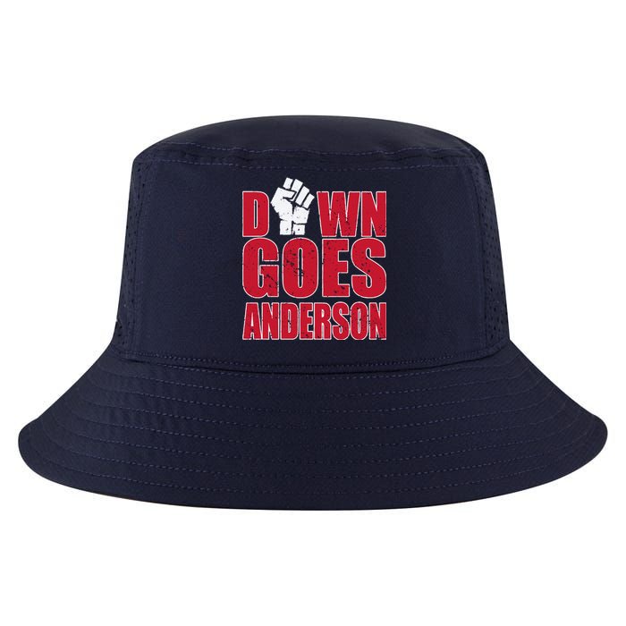 DOWN GOES ANDERSON FUNNY BASEBALL Cool Comfort Performance Bucket Hat