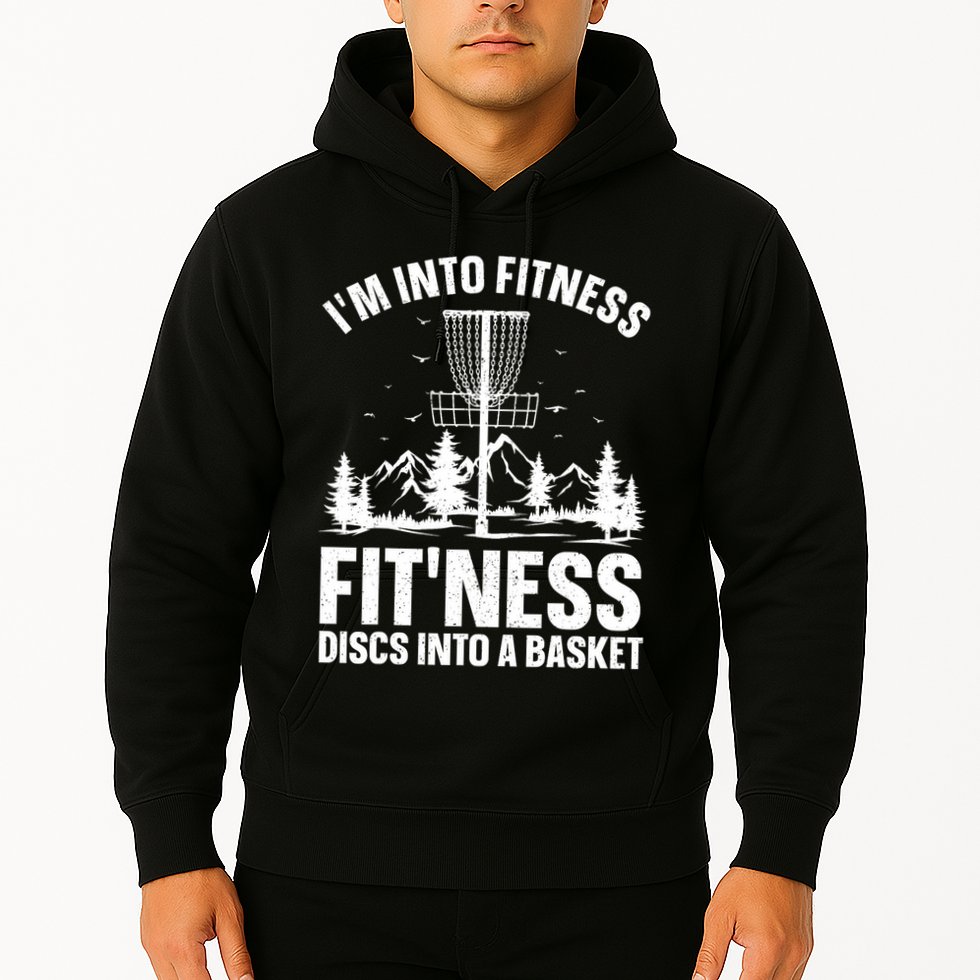 Disc Golf Art Disc Golfer Player Disc Golf Hoodie