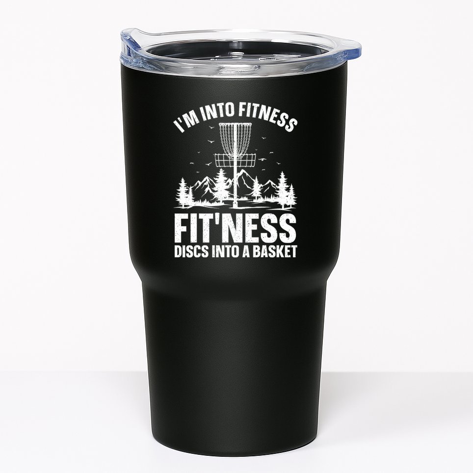 Disc Golf Art Disc Golfer Player Disc Golf Tumbler