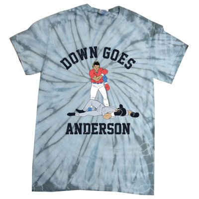 Down Goes Anderson Tie-Dye T-Shirt