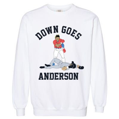 Down Goes Anderson Garment-Dyed Sweatshirt