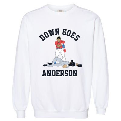 Down Goes Anderson Garment-Dyed Sweatshirt