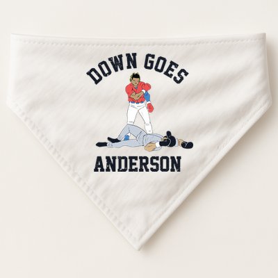 Down Goes Anderson USA-Made Doggie Bandana