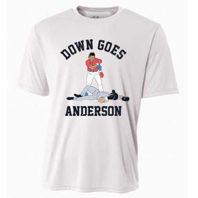 Down Goes Anderson Cooling Performance Crew T-Shirt