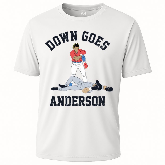 Down Goes Anderson Cooling Performance Crew T-Shirt