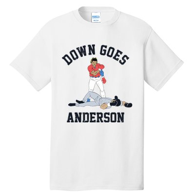 Down Goes Anderson Tall T-Shirt