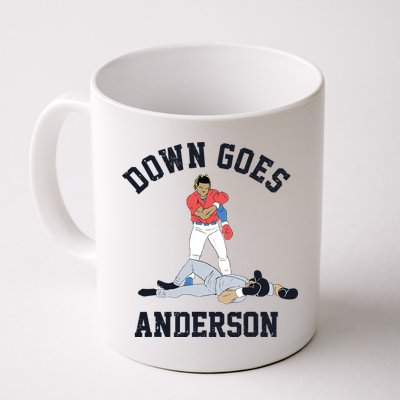Down Goes Anderson Mug