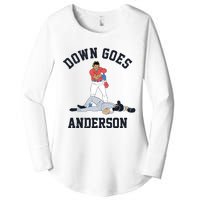 Down Goes Anderson Women's Perfect Tri Tunic Long Sleeve Shirt