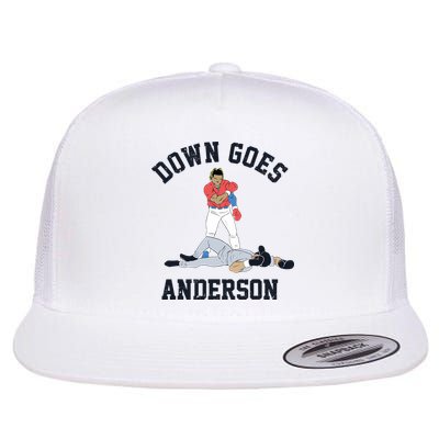 Down Goes Anderson Flatbill Hat