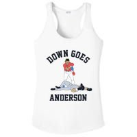 Down Goes Anderson Ladies PosiCharge Competitor Racerback Tank