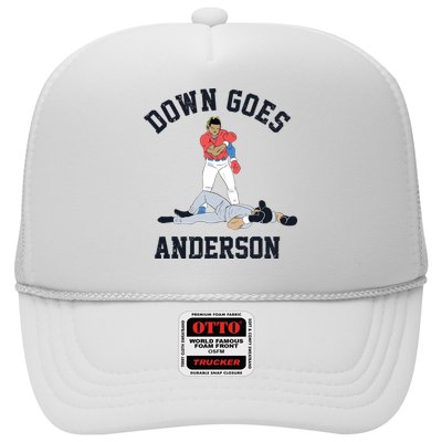 Down Goes Anderson Trucker Hat