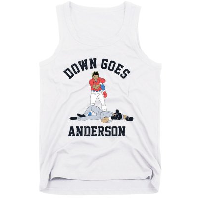 Down Goes Anderson Tank Top