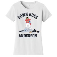 Down Goes Anderson Women's T-Shirt