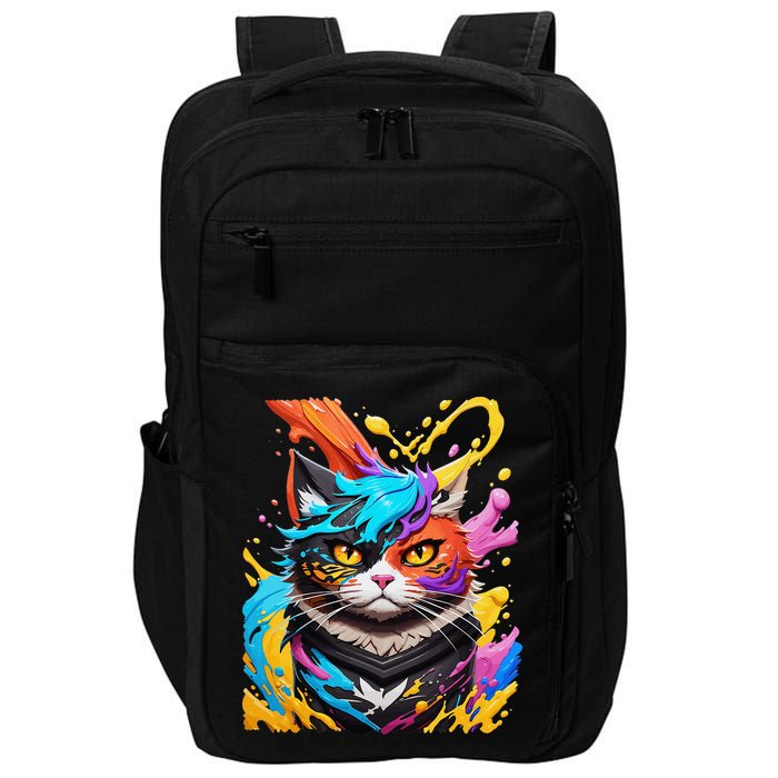 Dynamic Gaming And Anime Design Gaming Cat Impact Tech Backpack