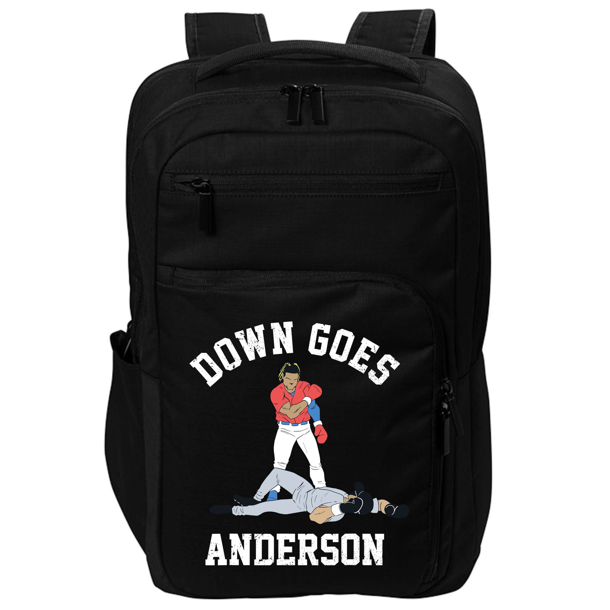 Down Goes Anderson Impact Tech Backpack