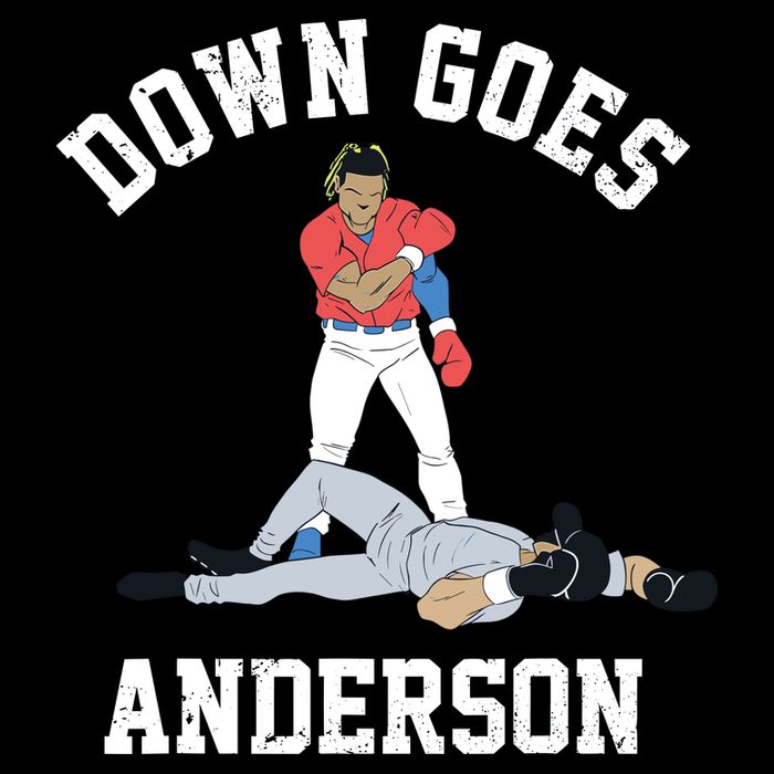 Down Goes Anderson Impact Tech Backpack