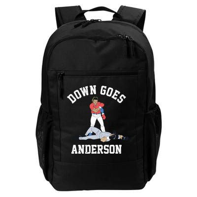 Down Goes Anderson Backpack