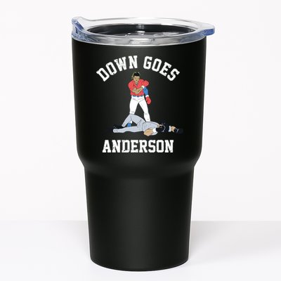 Down Goes Anderson Tumbler