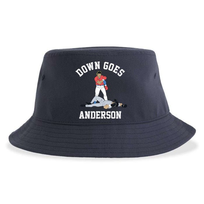 Down Goes Anderson Sustainable Bucket Hat