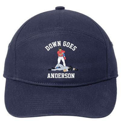 Down Goes Anderson 7-Panel Snapback Hat