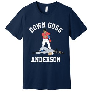 Down Goes Anderson Premium T-Shirt