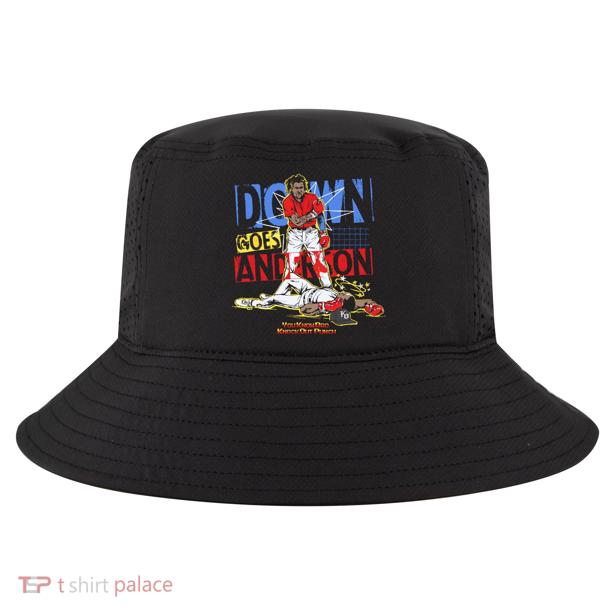 Down Goes Anderson Cool Comfort Performance Bucket Hat