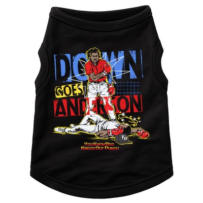 Down Goes Anderson Doggie Tank