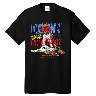 Down Goes Anderson Tall T-Shirt