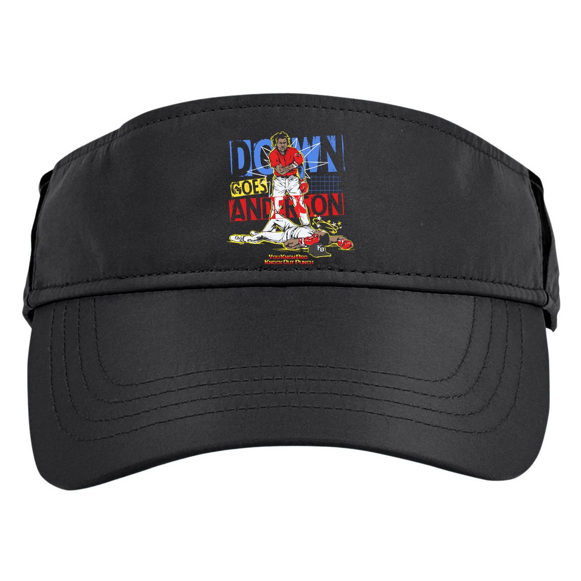Down Goes Anderson Adult Drive Performance Visor