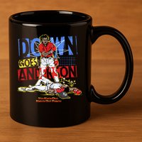 Down Goes Anderson 11oz C Handle Ceramic Mug